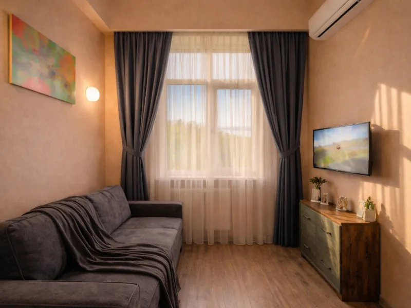Двухместный номер Deluxe Business в апарт-отеле «Loftet Rooms»