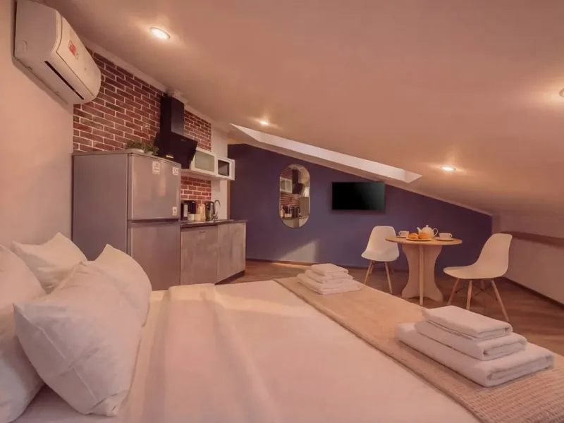 Номер в апарт-отеле «Loftet Rooms»