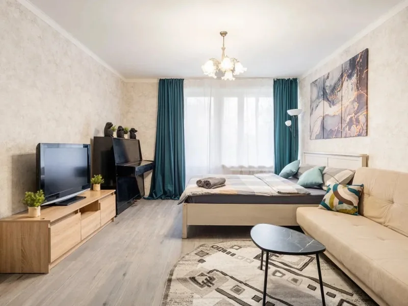 Номер в апартаментах «1-комнатная Квартира 35 м² на 2/14 этаже»