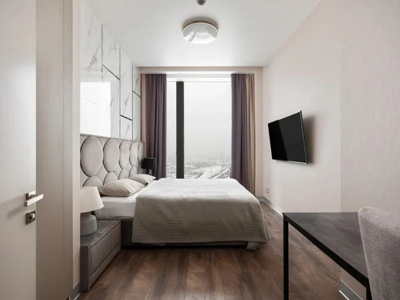 Фасад / вход «Moskva Siti Bashnya Neva Apartments»