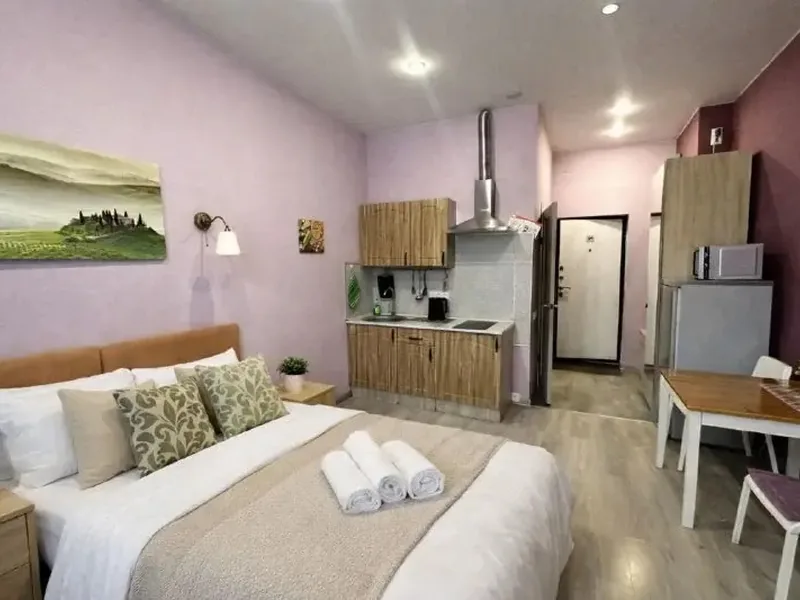 Фасад / вход «с Видом на Город BestFlat24 Владыкино Loft»