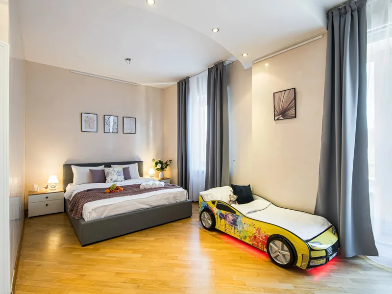 Фасад / вход «GM Apartments с Сауной и Джакузи»