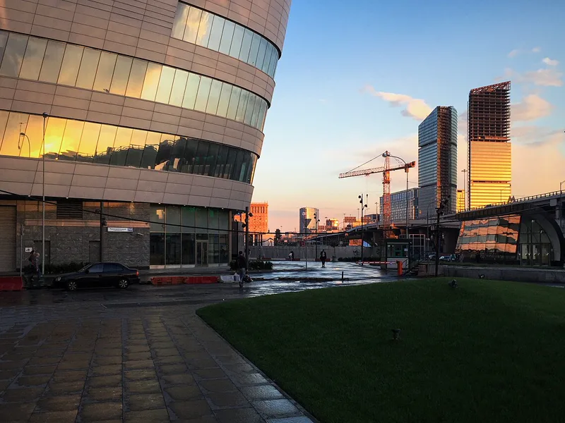 Номер в апартаментах «Skyrent24 Moskva Siti 48 Etazh Apartments»
