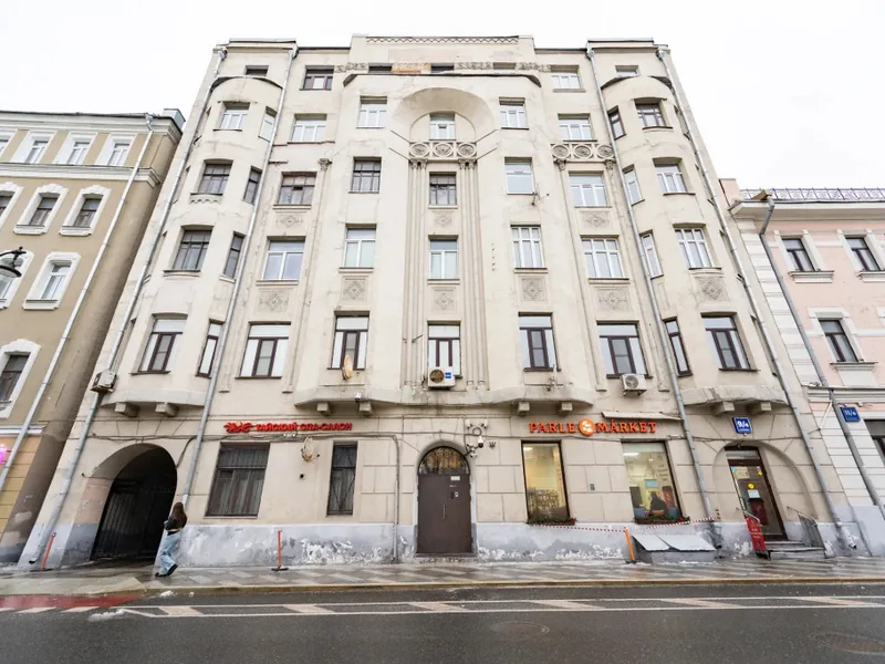 Фасад / вход «GM Apartments Третьяковка с Видом на Кремль и Moscow City»