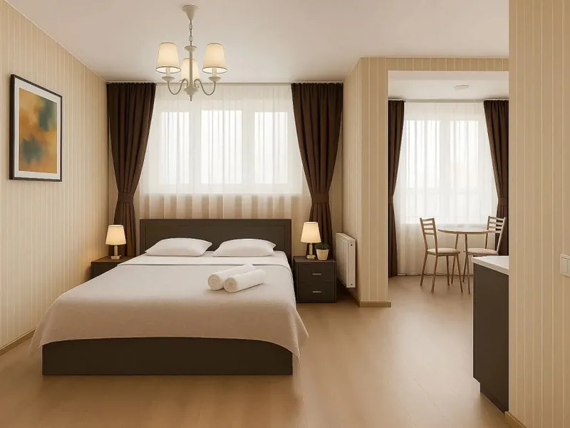 Номер в апартаментах «BestFlat24 ЖК Рождественский»