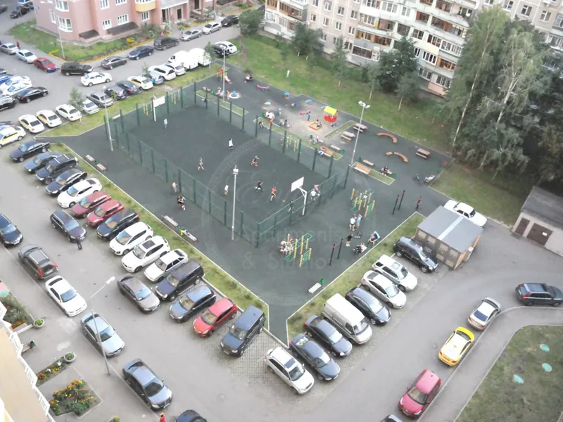 Фасад / вход «Enjoy Apartments & Studios — Некрасова, 11Б»