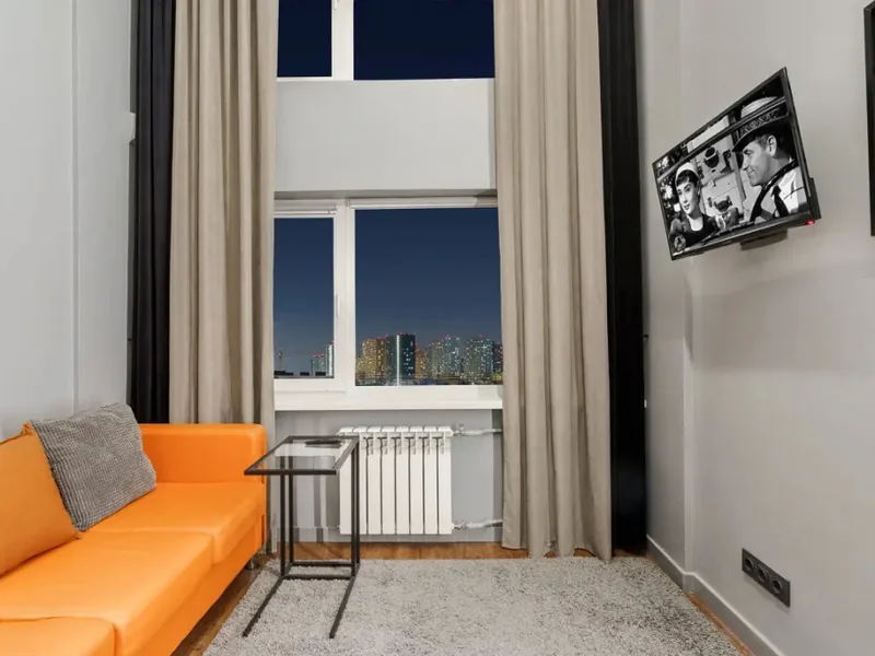 Номер в апартаментах «Двухуровневые с Видом на Город BestFlat24 Марьино»