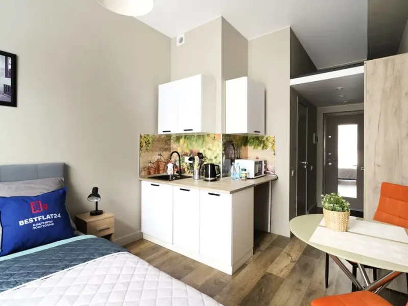 Фасад / вход «с Видом на Город BestFlat24 Шереметьевская 85с2»
