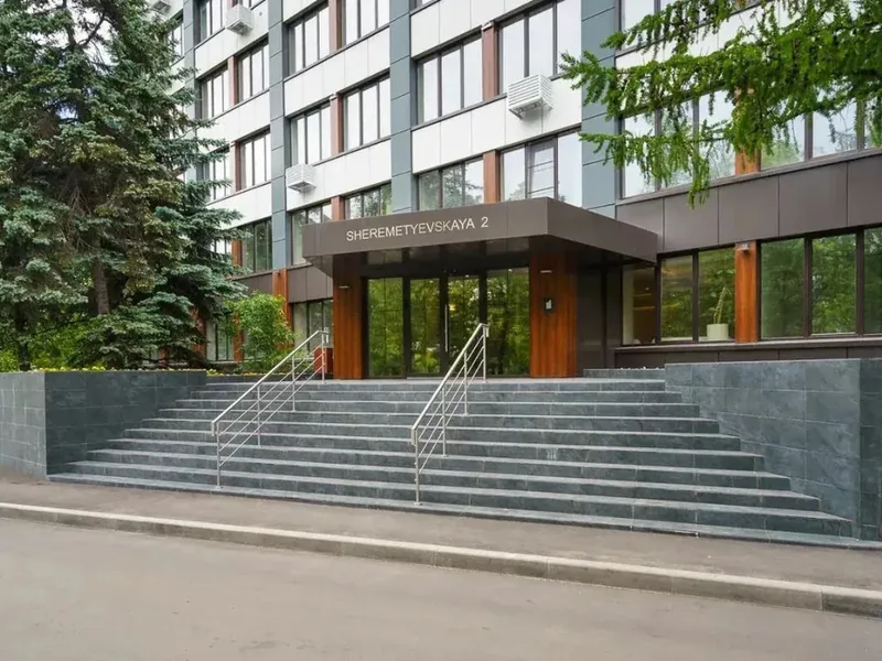 Фасад / вход «с Видом на Город BestFlat24 Шереметьевская 85с2»