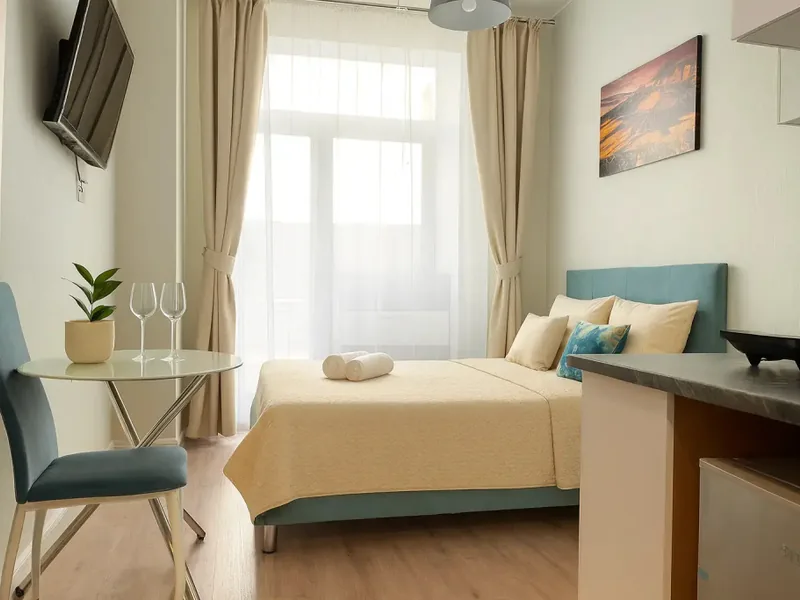 Апартаменты Standard с красивым видом из окна в апартаментах «с Видом на Город BestFlat24 Шереметьевская 85с2»