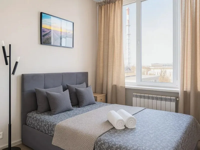 Ресепшн / лобби «Студия с Видом на Город BestFlat24 Шереметьевская 85с2»