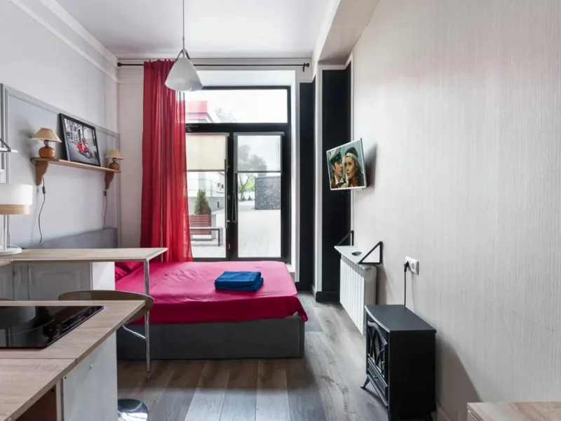 Фасад / вход «Улучшенная Студия BestFlat24 Шереметьевская 85с2»