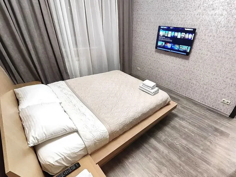 Номер в апартаментах «Flat Inn рядом с метро Новые Черёмушки на Новочерёмушкинской»