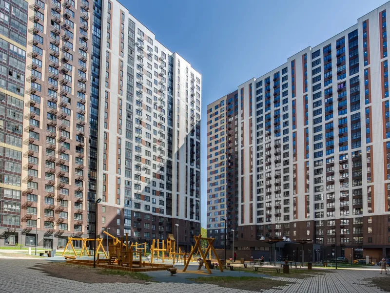 Фасад / вход «Apartslounge ЖК 1-ый Лермонтовский»