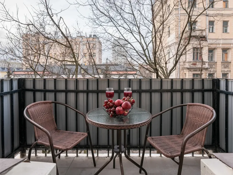 Фасад / вход «GM Apartments Стильная Четверка рядом с Тверской и Кремлем»