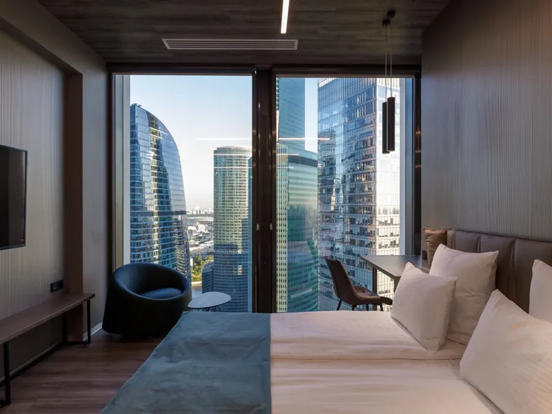 Номер в апартаментах «Best Point Moscow City»