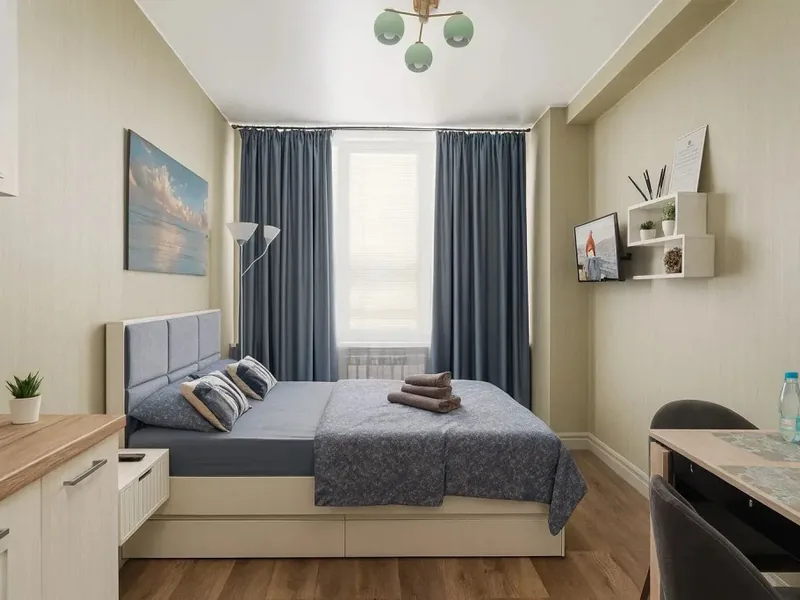 Апартаменты c 1 комнатой в апартаментах «Bestflat 24 у Останкинской телебашни»