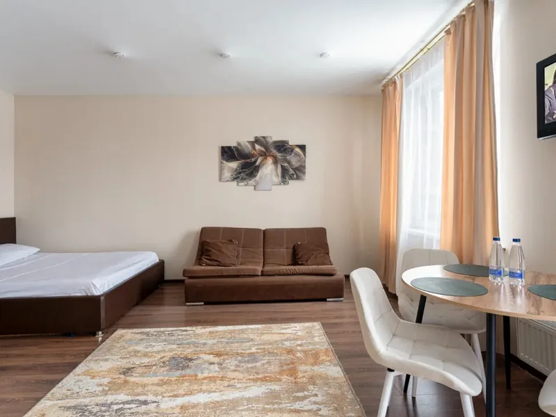 Номер в апартаментах «BestFlat24 Летная 21/2 Студия»