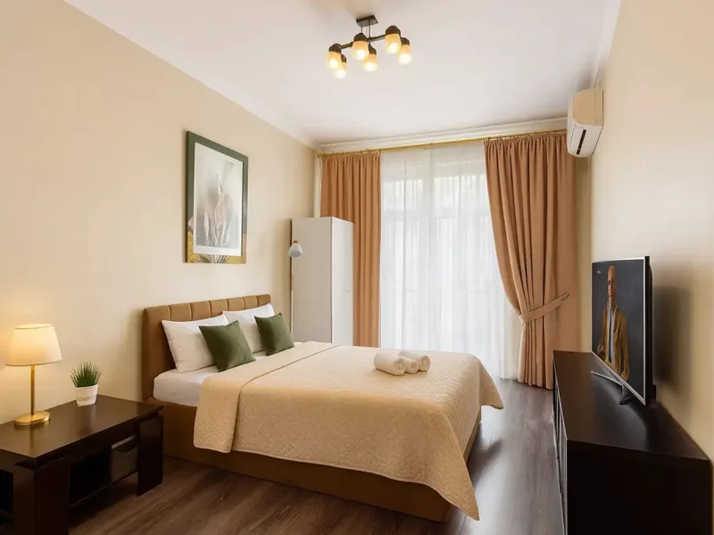 Номер в апартаментах «BestFlat24 Летная 21 возле Арены»