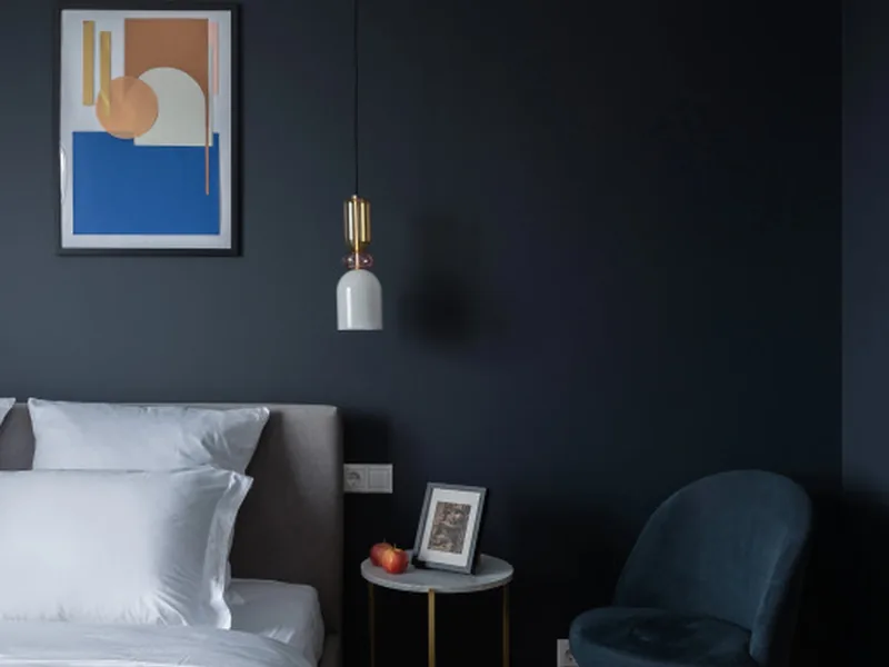 Студия в апартаментах «Blue&Gray»