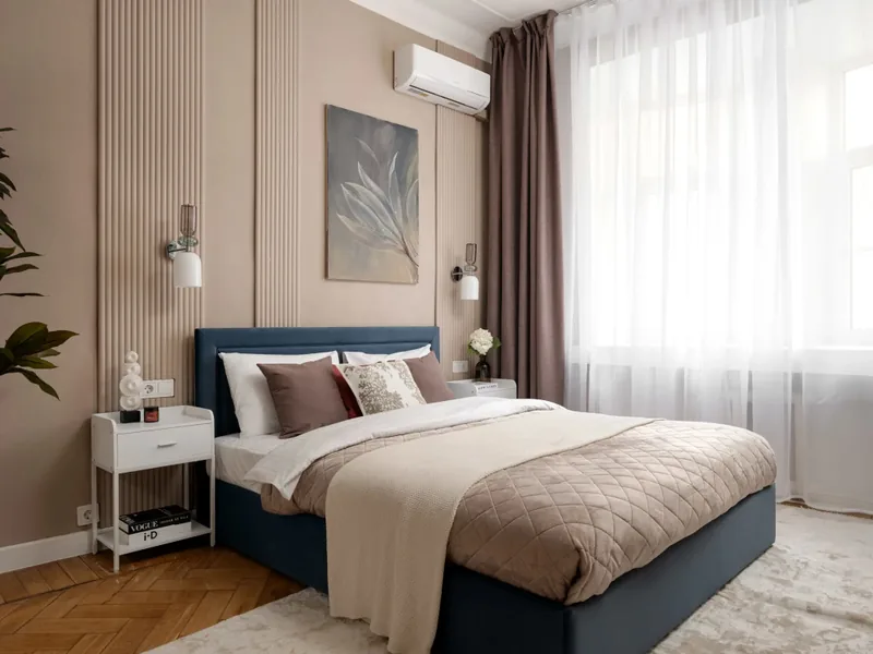 Апартаменты в апартаментах «GM Apartments Четверка на Патриках в вишнёвых тонах»