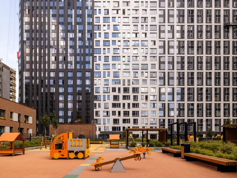 Фасад / вход «City Near Moscow City Apartments»