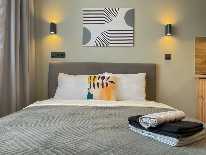 Люкс в апартаментах «Студия Дайкер Сити до 2 человек у метро Тропарёво»