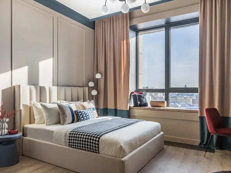Номер в апартаментах «Moscow Deluxe Apartments Alcon Tower»