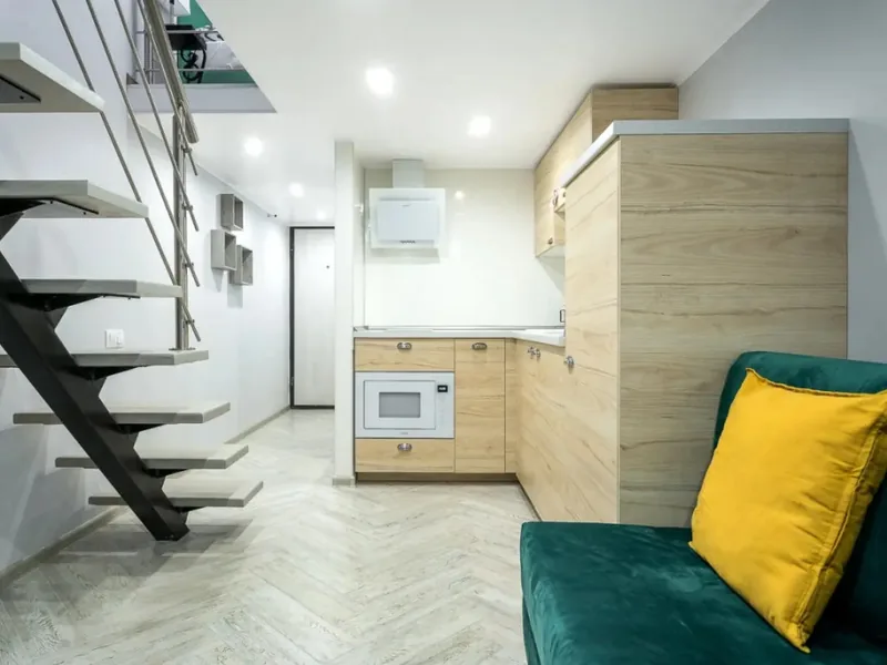 Номер в апартаментах «Двухкомнатные Апартаменты с Видом на Город BestFlat24 Марьино»