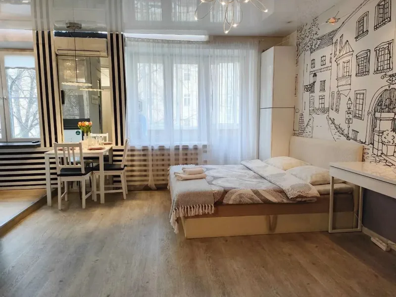 Номер в апартаментах «Family Flats Vspolniy»