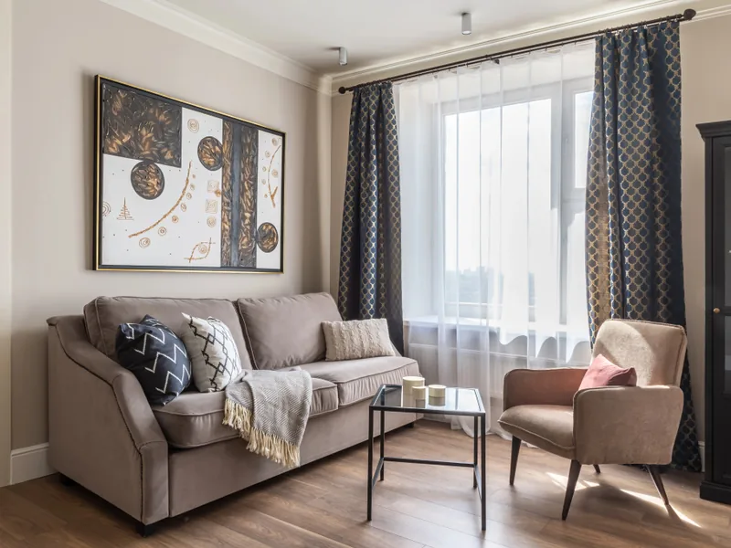 Ресепшн / лобби «Moscow Deluxe Apartments Family Suite City View»