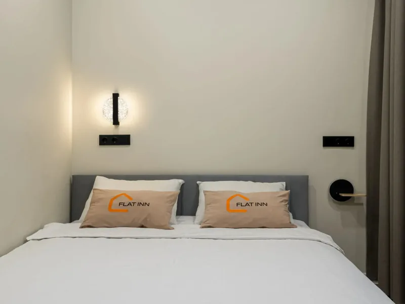 Апартаменты c 1 комнатой с красивым видом из окна в апартаментах «Flat Inn Б в ЖК Headliner рядом с Москва-Сити»