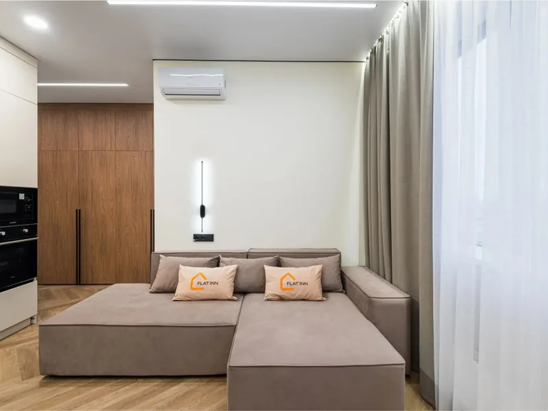 Номер в апартаментах «Flat Inn Б в ЖК Headliner рядом с Москва-Сити»