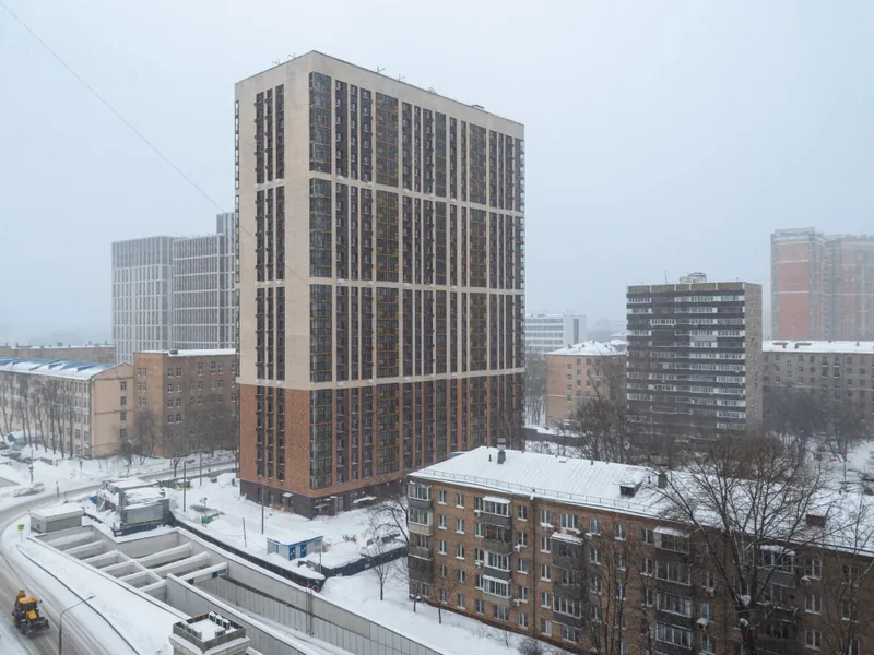 Фасад / вход «Flat Inn на Ленинградском проспекте в ЖК Балтийская 15»