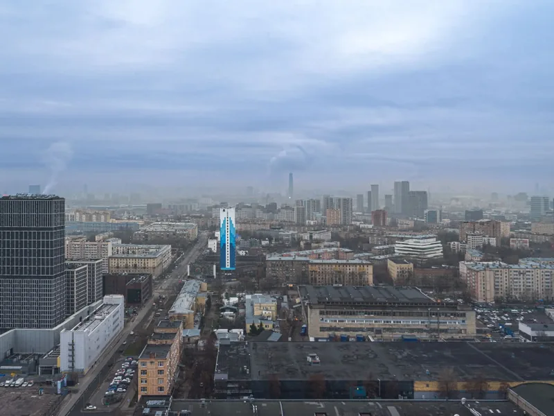 Фасад / вход «Flat Inn на Новоостаповской в ЖК Первый Дубровский»