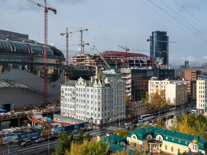 Фасад / вход «Flat Inn у Олимпийского и метро Проспект Мира»