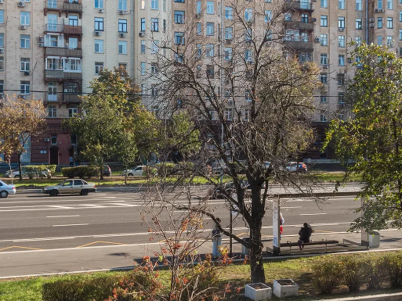 Фасад / вход «Flat Inn рядом с метро Фрунзенская на Комсомольском проспекте»