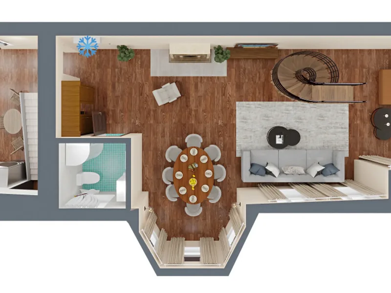 Ресепшн / лобби «GM Apartments Шикарная двухуровневая у Арбата»