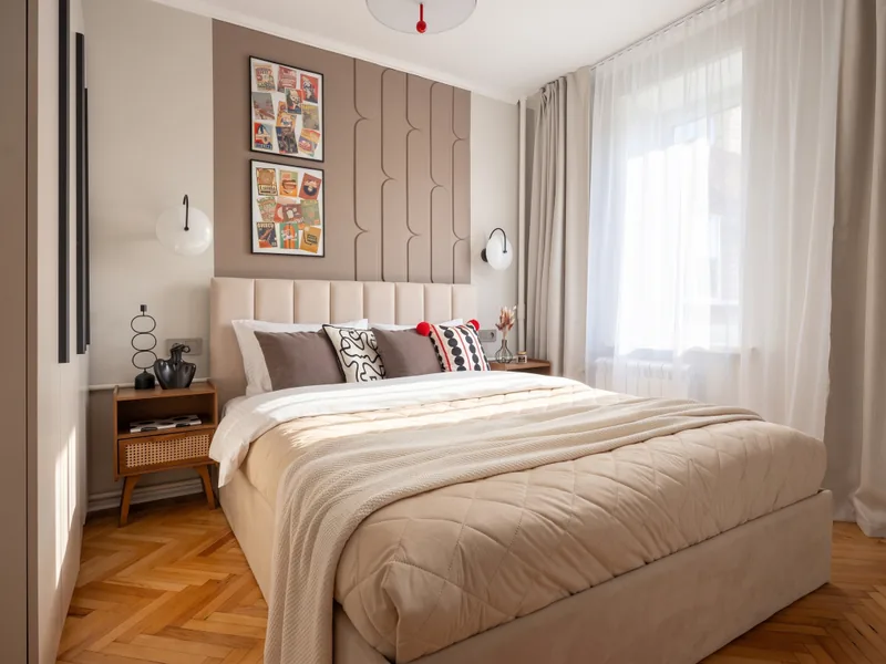 Номер в апартаментах «GM Apartments У Белорусского вокзала двухкомнатная»