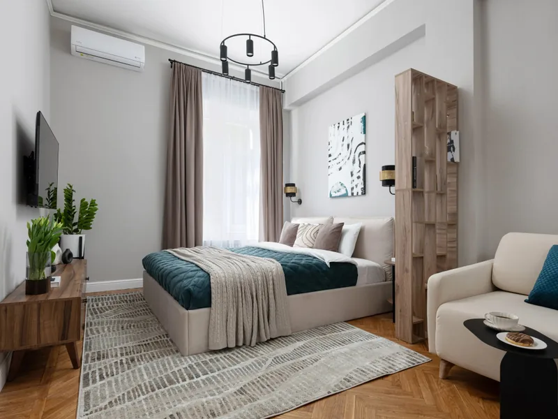 Номер в апартаментах «GM Apartments Четырехкомнатные с двумя санузлами»