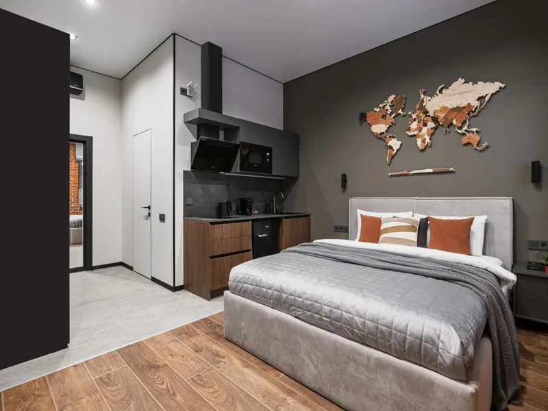 Номер в апартаментах «GM Apartments Стильная Лофт 3 у Кремля»