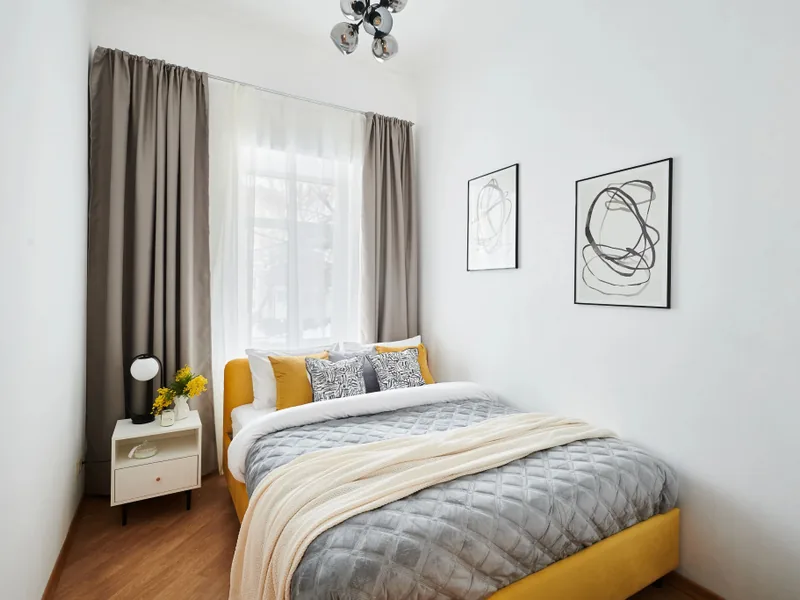 Номер в апартаментах «GM Apartments Яркая Трехкомнатная у Красной Площади»