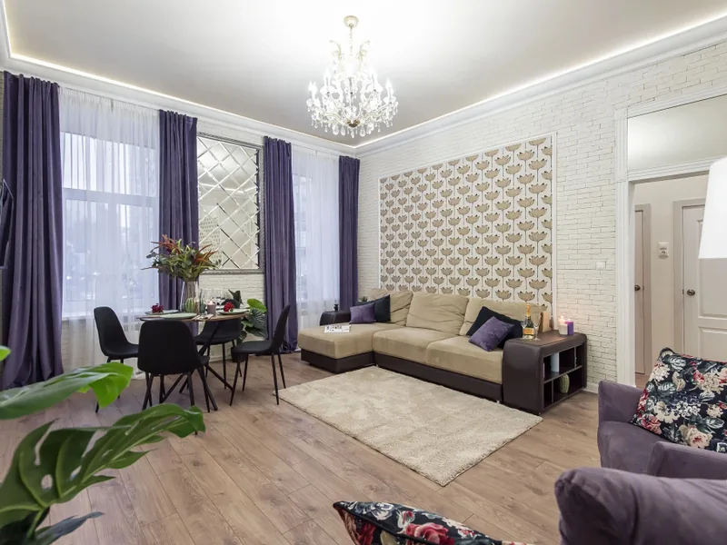 Номер в апартаментах «GM Apartments Стильная Двушка на Арбате»