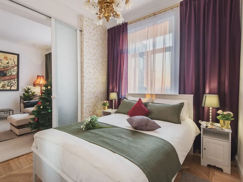 Номер в апартаментах «GM Apartments двухуровневые на Тверской - Ямской»