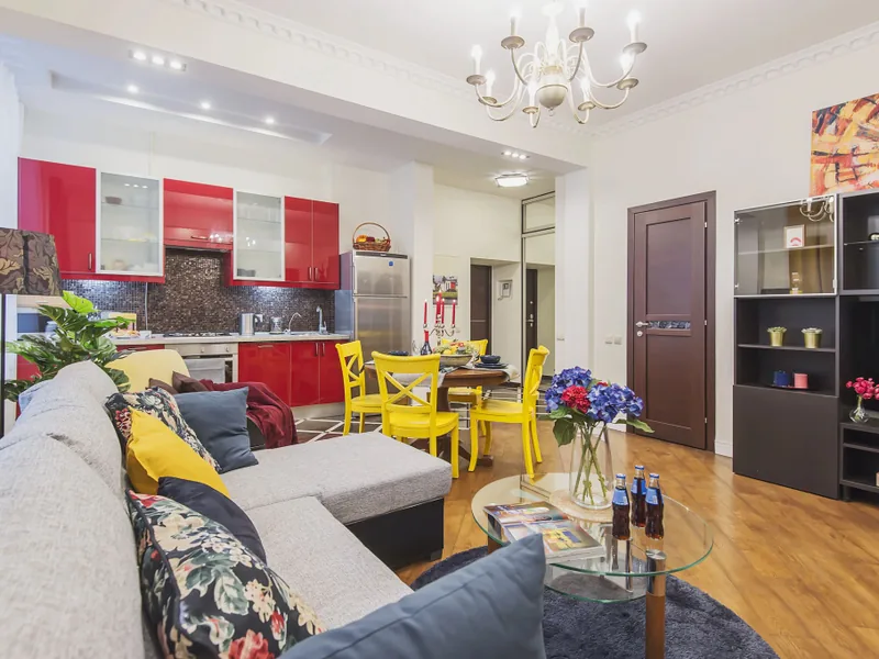 Ресепшн / лобби «GM Apartments Трехкомнатные на Тверской - Ямской»
