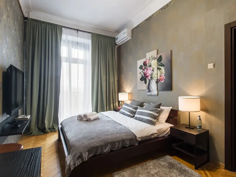 Номер в апартаментах «GM Apartments Четверка в Доме на Набережной у Кремля»