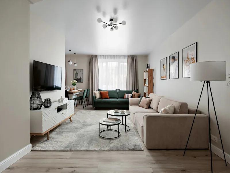 Номер в апартаментах «GM Apartments Стильная Трехкомнатная с балконом и видом на Патриаршие»