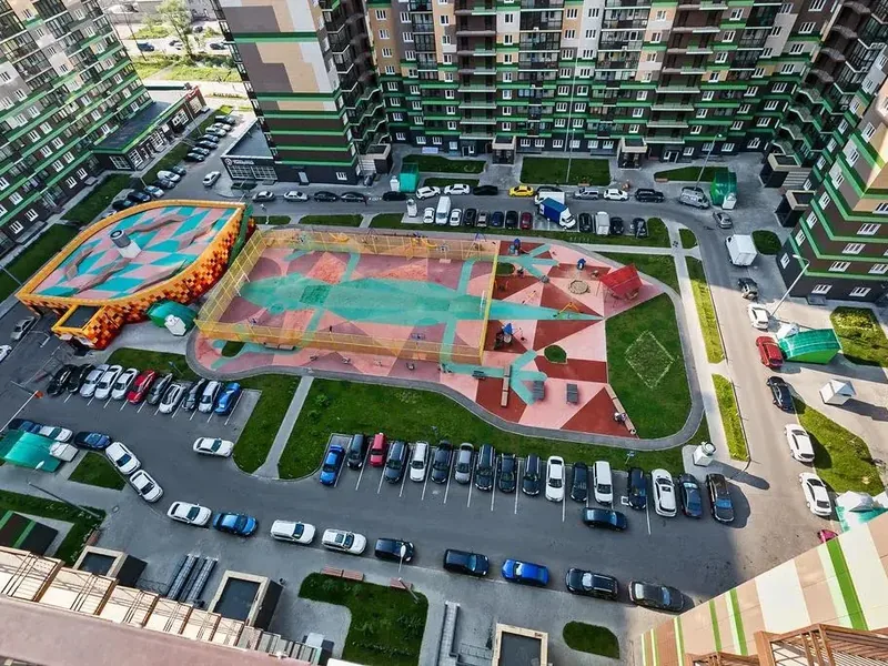 Фасад / вход «Grand Apart Putilkovo»