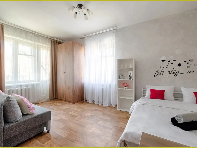 Фасад / вход «HappyFlat уютные метро Сокол Аэропорт»