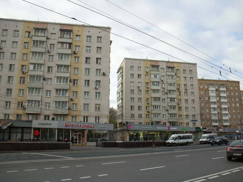 Фасад / вход «InHome24 Большая Якиманка 54»